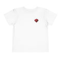Toddler Tee with Red Sacred Heart Patch – Cute Infant Religious Valentine Shirt