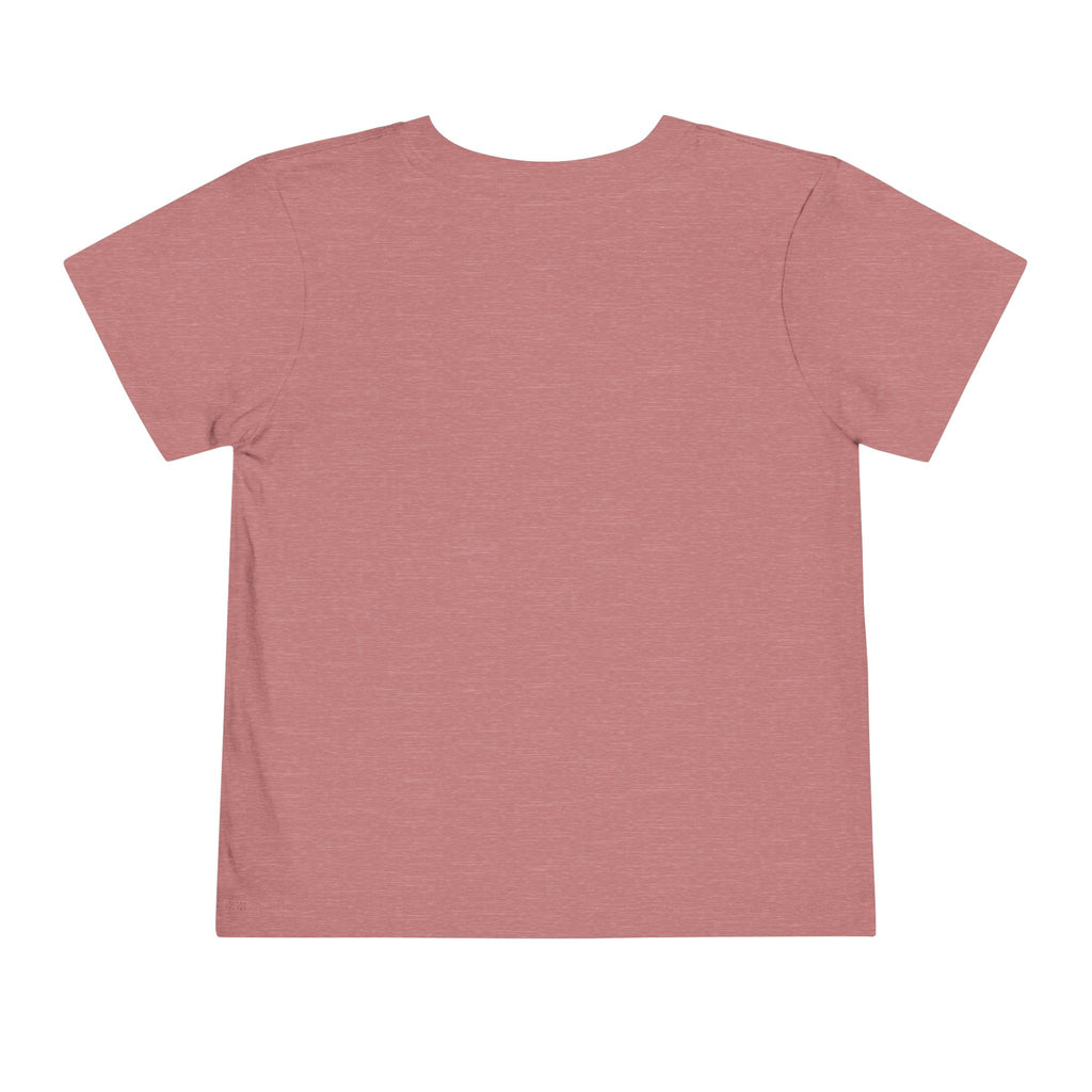 Toddler Tee with Red Sacred Heart Patch – Cute Infant Religious Valentine Shirt